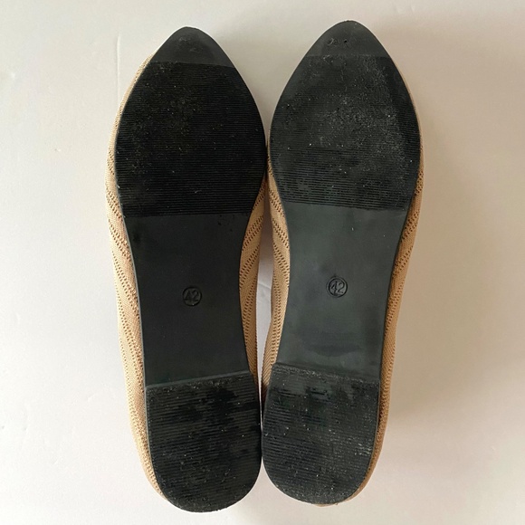 Comfortable Knit Slip-On Dress Shoes Pointed Toe Flats Sz 8.5 - Picture 7 of 7